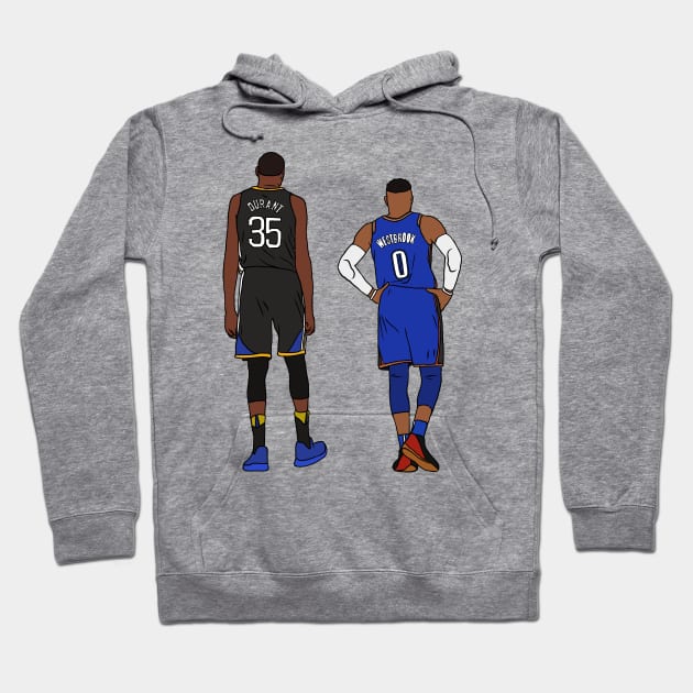 Kevin Anteater And Russell Westbrook Hoodie by rattraptees